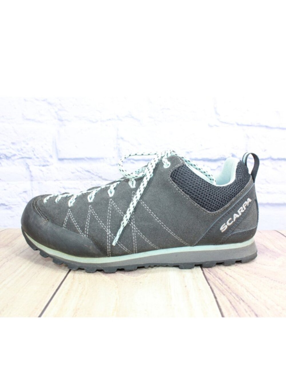 Scarpa Crux Approach Vibram Suede Hiking Outdoor Trail Women's 8.5 Men's 7.5